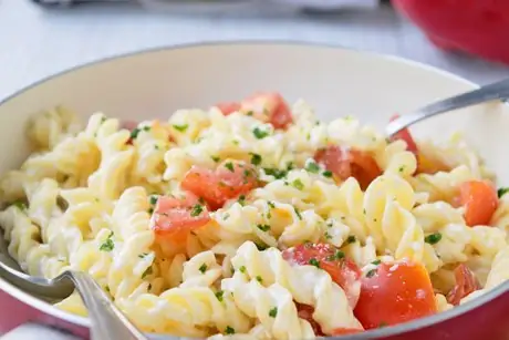 Рецепт пасты из свежего сыра