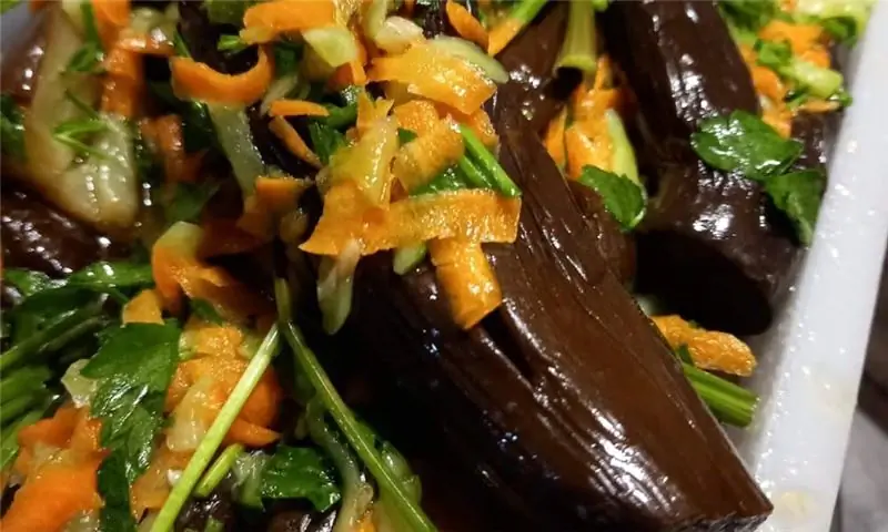 Радость для глаз – любимые маринованные баклажаны