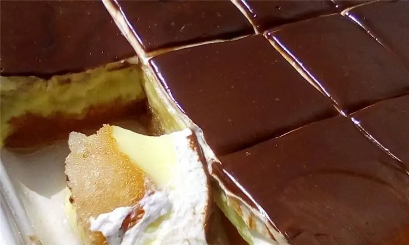 Приятная легкая и вкусная сладость с гренками