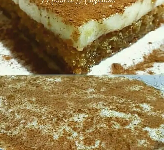 Сладкий, легкий, вкусный и ароматный - Политико сладкий с манной крупой и заварным кремом с ароматами мастики, мачете, ванили и корицы