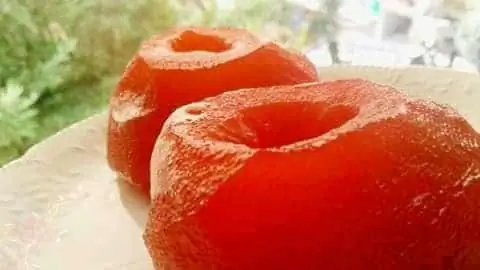 Помимо груши, хорошая идея для яблок с гренадином