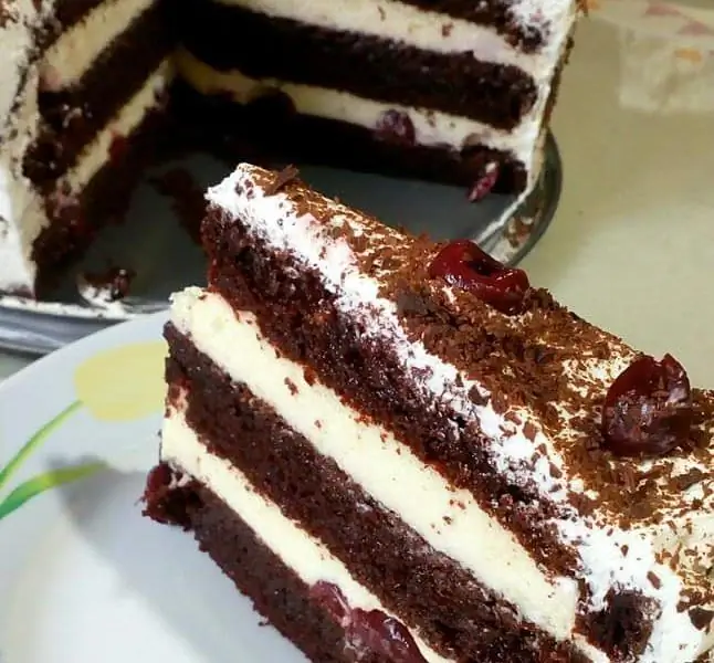 Шварцвальд ручной работы, приготовленный идеально и очень вкусно