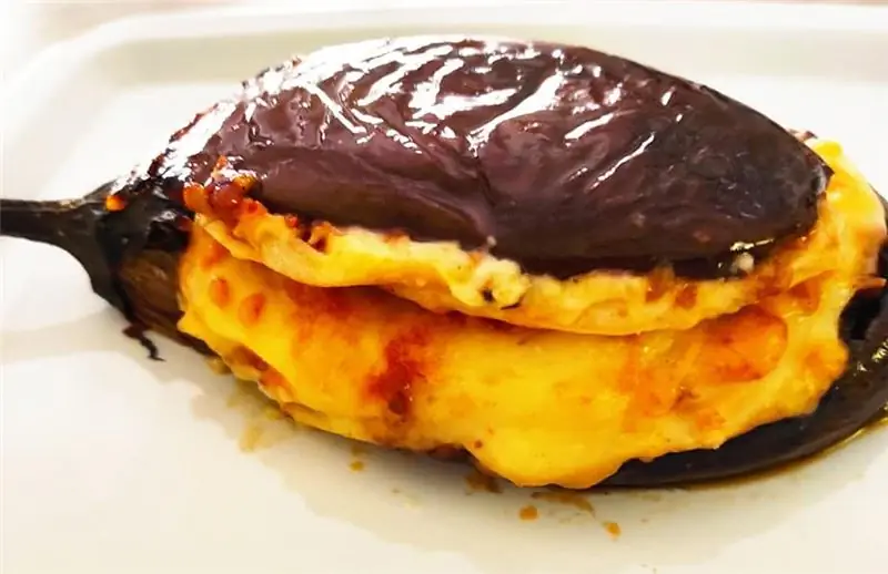 Отличное любимое и вкусное блюдо - баклажановые туфельки с фаршем и насыщенным бешамелем