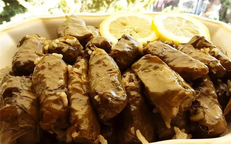 Прекрасно приготовленная и вкусная долмадес яланзи