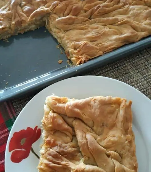 Вкусный рецепт прасопиты с сыром фета