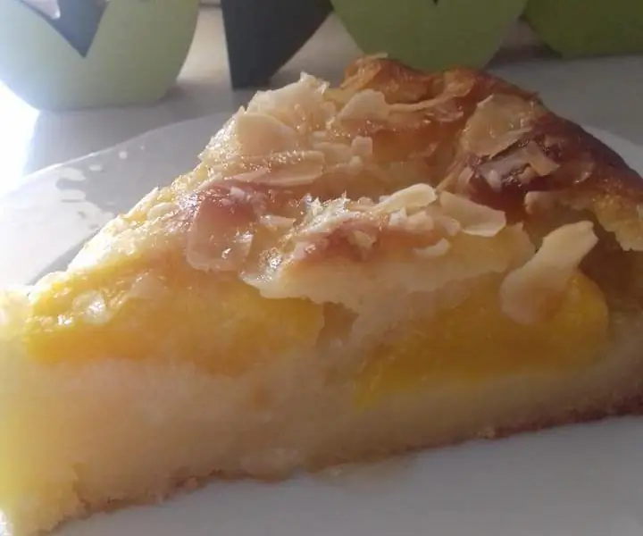 Отличный персиковый пирог