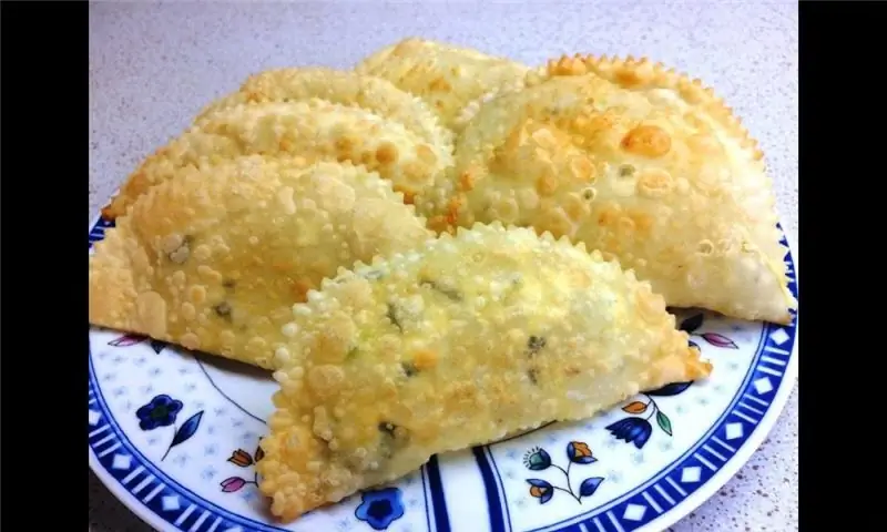 У тебя нет мизитры? Сделайте их с фетой! Жареные сырные пироги с сыром фета и мятой