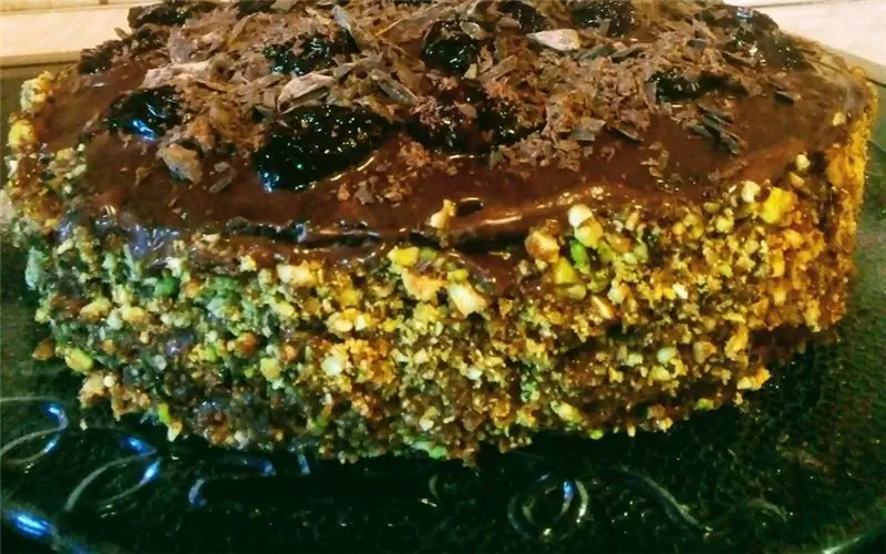 Замечательный постный шоколадный торт