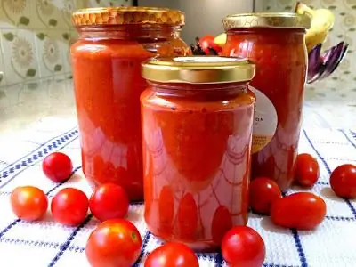 Рецепт лучшего томатного соуса с черри