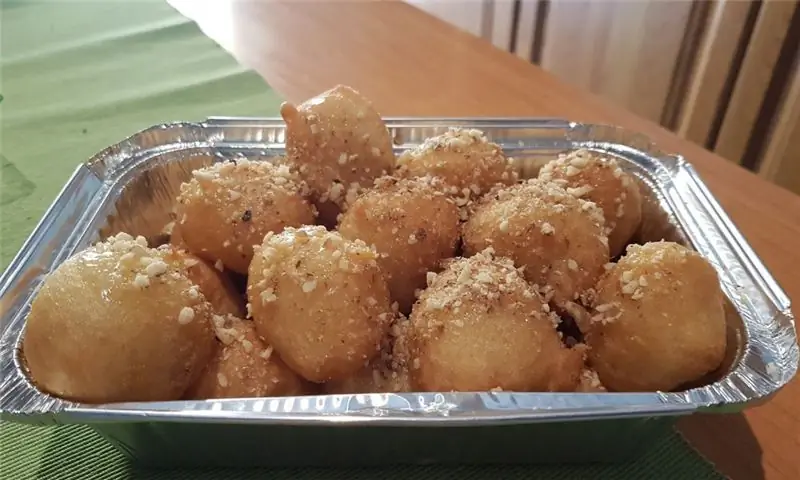 Домашний Лукумадес, простой и хрустящий