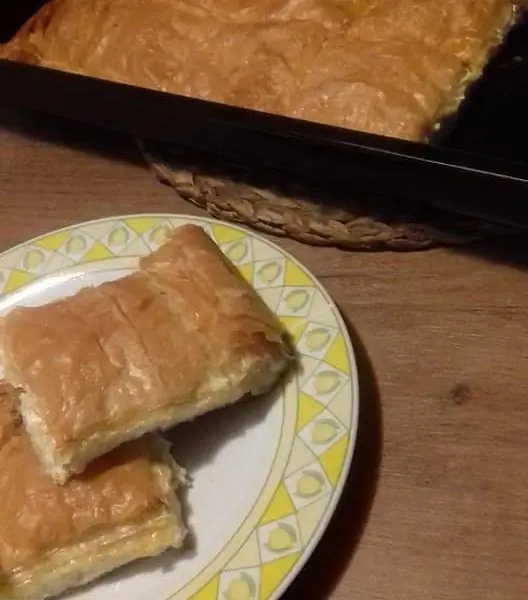 Воздушный сырный пирог с бешамелем - Со вкусом и нежностью