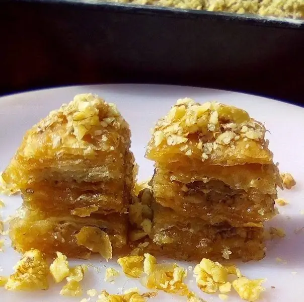 Хрустящая пахлава