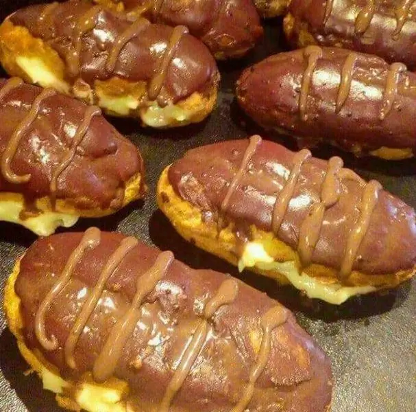 Домашние и вкусные эклеры