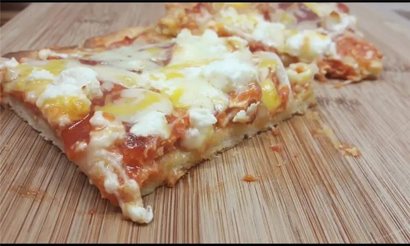 Вкуснейшая пицца страпацада с воздушной салями