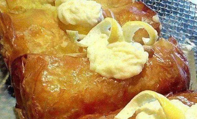 Хрустящий молочный пирог с замечательным кремом
