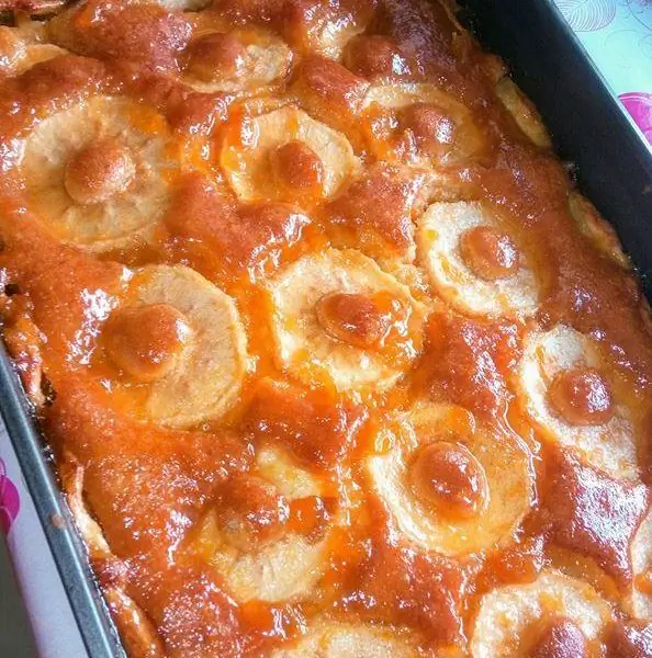 Замечательный яблочный пирог Цахпиники