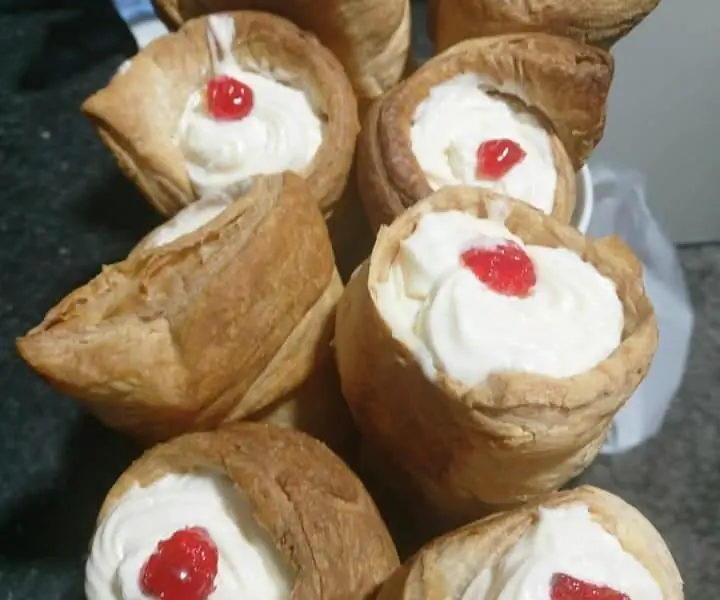 Вкуснейшие рожки с фантастическим кремом