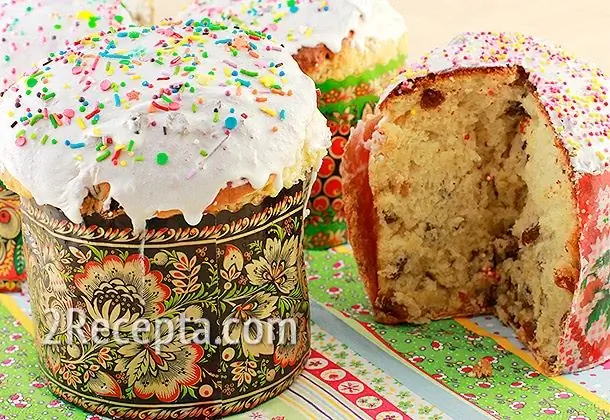 Самый красивый кулич прямиком из России