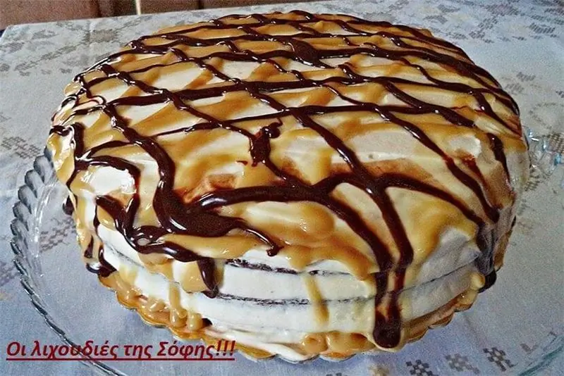 Удивительный карамельный торт