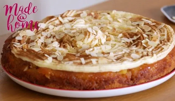 Обалденный яблочный пирог с кремом Mille Feuille
