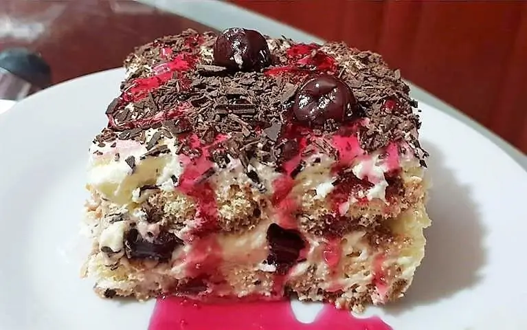 Воздушный лимонный бисквит с начинкой из ароматного лимонного крема