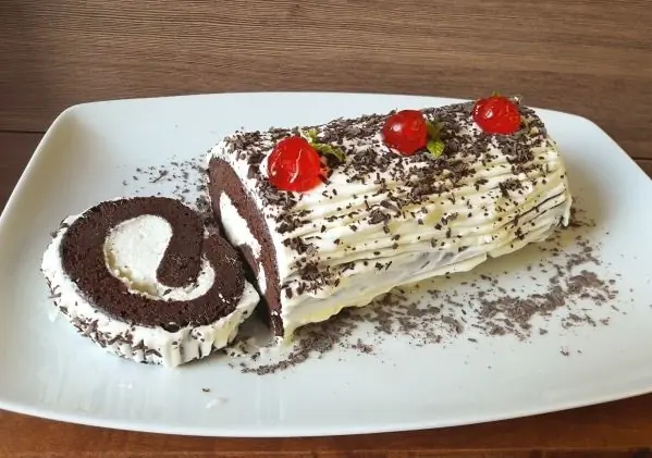 Отличный, супер вкусный десерт - Шоколадный бисквит