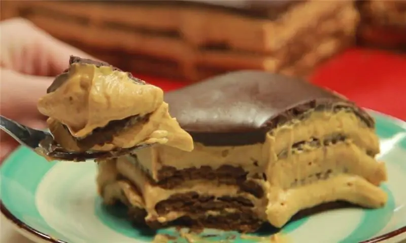 Chocotorta из Аргентины: сладкий с печеньем, молочной карамелью и сливочным сыром
