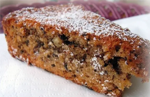 Вкусный пирог с грецкими орехами из Наксоса, знаменитого Мелахрини