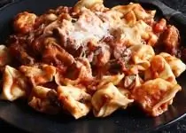 Болоньезе с лесными грибами к пасте или рису
