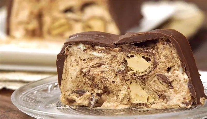 Самое простое мороженое буэно с целыми кусочками Kinder Bueno.. Никто не устоит