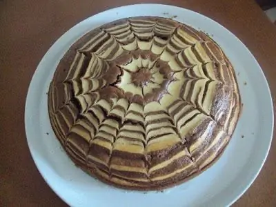 Красивый на вид и такой вкусный на вкус.. Торт Зебра