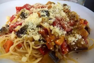 спагетти с овощами 1 спагетти с овощами 1