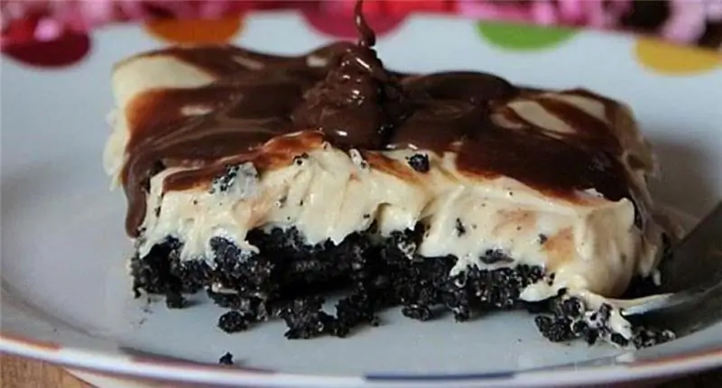 Невероятно вкусный и легкий десерт из холодильника с OREO готов всего за 15 минут