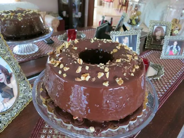 Самый красивый, вкусный, шоколадный торт с грецкими орехами