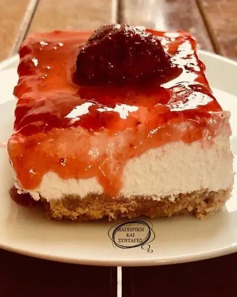 Очень легкий невероятный чизкейк