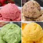 Мороженое с сахаром? очень банально