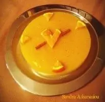 Апельсиновый пирог со сливками