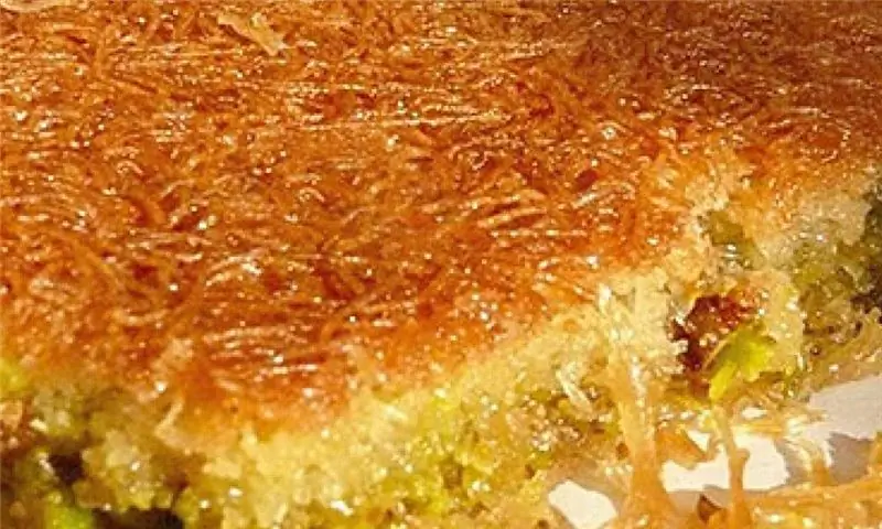Кадаифи с фисташками