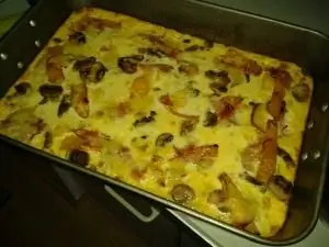 Мой омлет в духовке