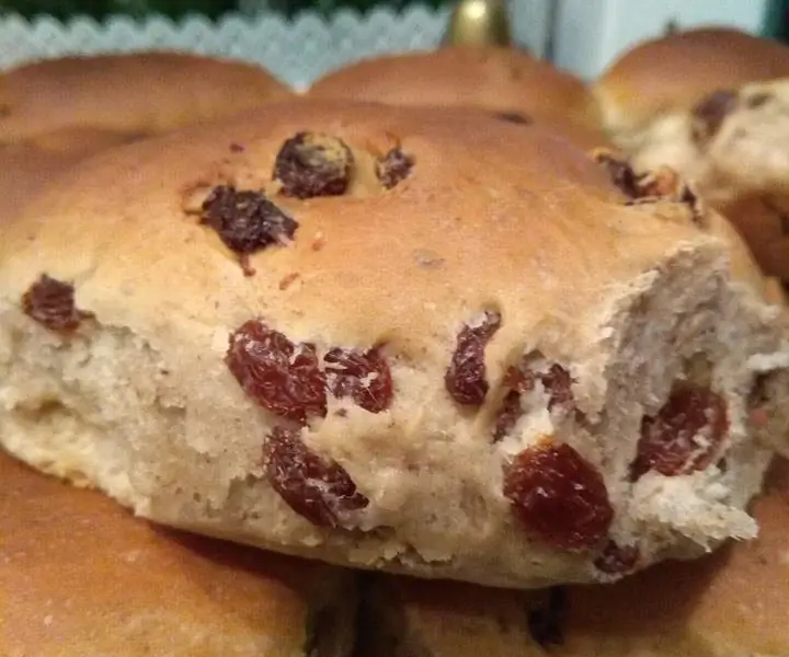 Очень воздушное печенье с изюмом для перекуса в школе, на работе, а также для утреннего кофе
