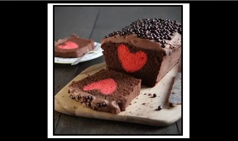 Простой рецепт торта-сердечка