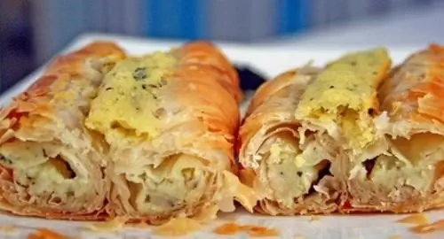Пирог с скрученной картошкой (мамин лучший!)