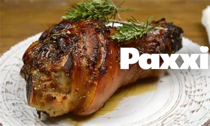 Свиная рулька рахат-лукум