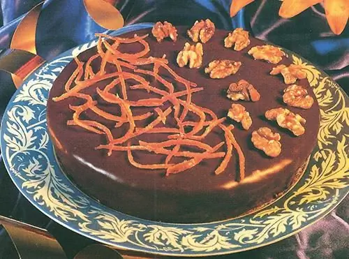 Шоколадно-ореховый десерт