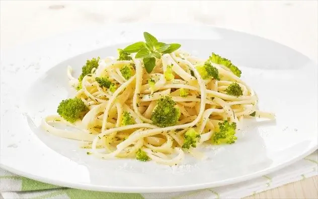 спагетти с макаронами