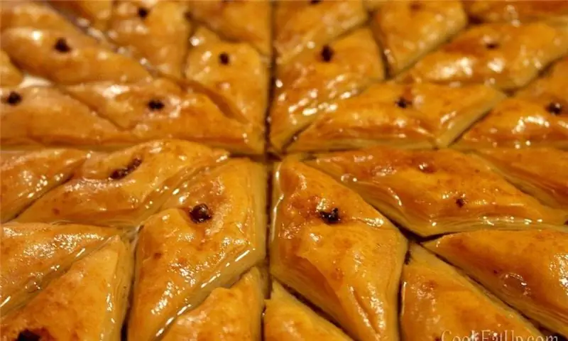 Отличная пахлава с фольгой ручной работы, для начинающих