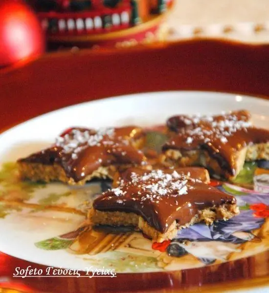 Миндальное печенье без сахара, аля Sofeto