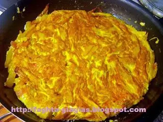 Омлет с картофелем фри и сыром - от "Бабушкина еда"