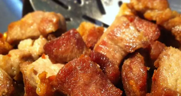 Фукаки – Рецепт критской жареной свинины