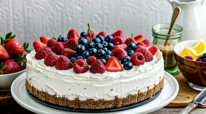 Десерт за 5 минут без выпечки: когда гости на пороге.